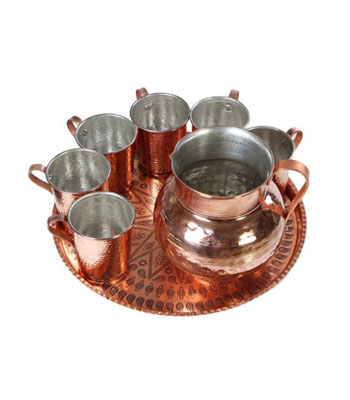 Iran2africa-Set-of-Persian-Copper-Pitcher