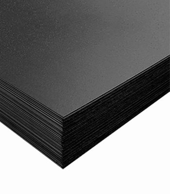 Metals & Minerals - Black sheet metal
